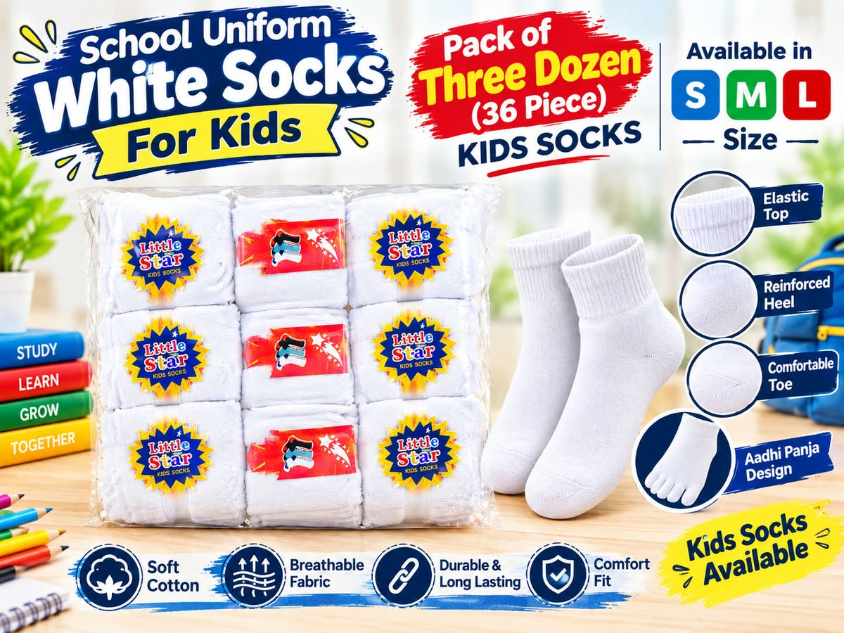 Kids socks pack off 36