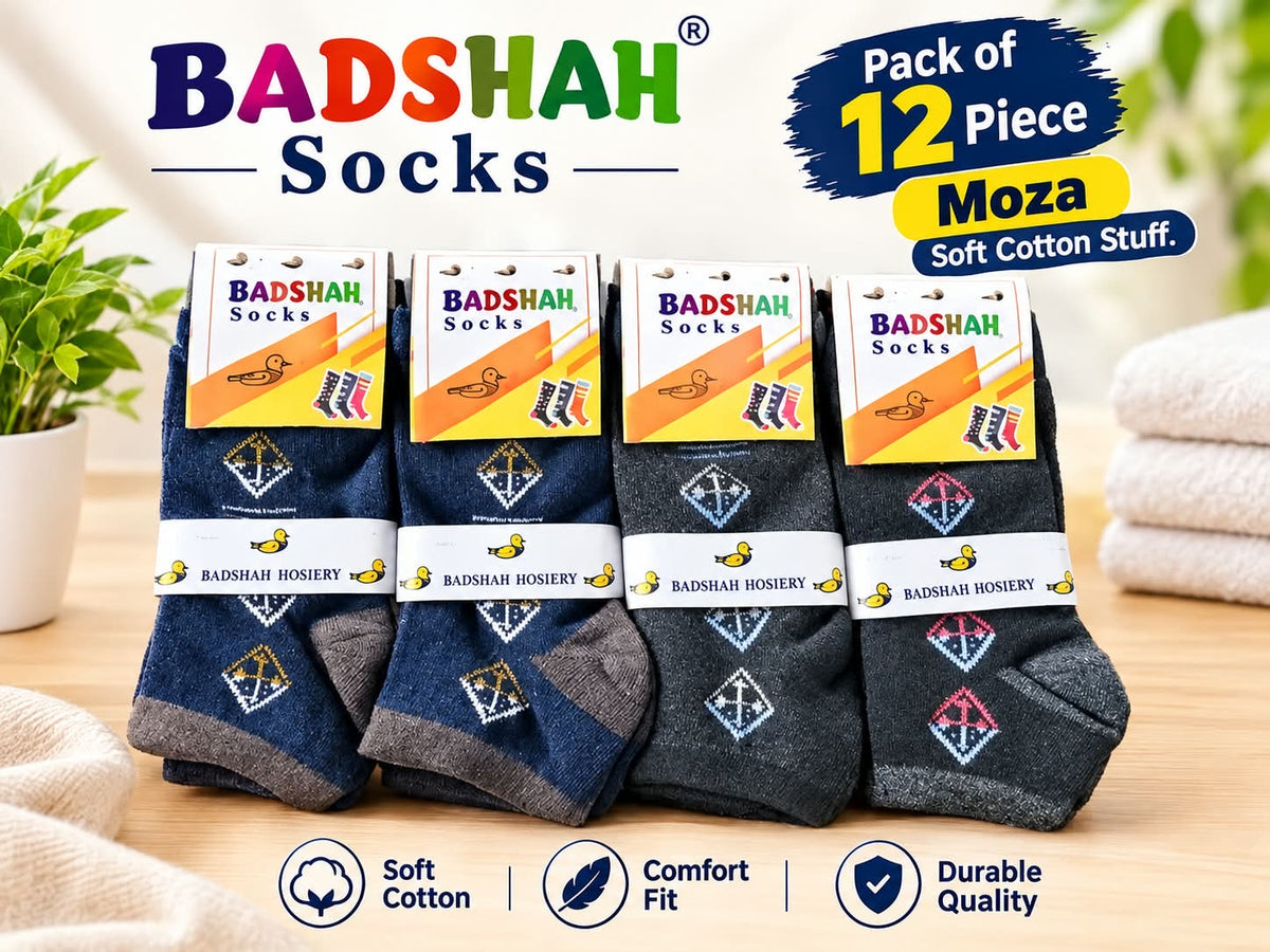 Badshah Socks pack off 12